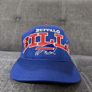 Vintage 90s Buffalo Bills Snapback Adult Blue One Size NFL Starter Twill Men’s